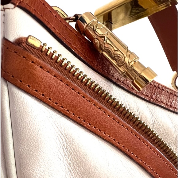 VERSACE Repeat Leather Shoulder Bag - Picture 14 of 16